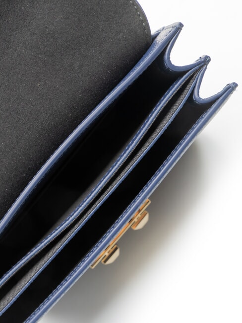 BELLA Kleine Ledertasche St. Andromeda Tintenblau - Damentaschen