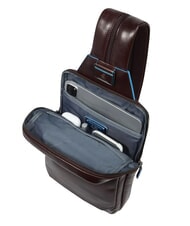 PIQUADRO BLUE SQUARE Tragbarkeit eines Rucksacks mit einer Schulter MAHAGONI - PC-Rucks&auml;cke - 5