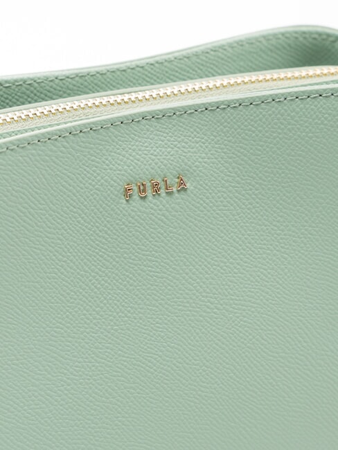 TESSA Mini-Schultertasche mineralische Gr&uuml;ns - Damentaschen