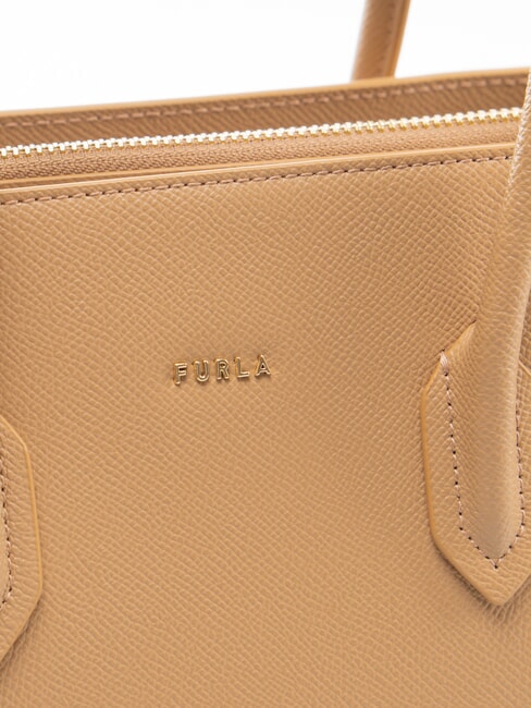 GARDENIA Handtasche aus Leder mit Andromeda-Print W&uuml;ste - Damentaschen