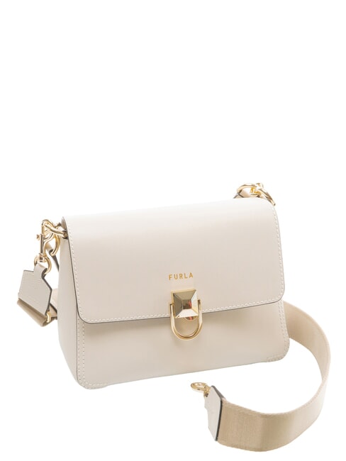 CIRCE Schultertasche, Leder Perle - Damentaschen