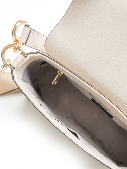 CIRCE Schultertasche mit Schultergurt Perle - Damentaschen
