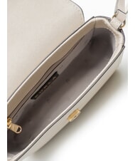 FURLA CIRCE Mini-Schultertasche aus Leder Perle - Damentaschen - 5