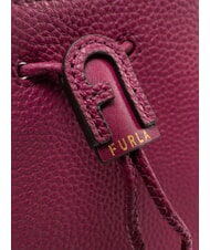 FURLA ATENA Mini-Beuteltasche mit Schultergurt Himbeere - Damentaschen - 4