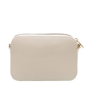 FURLA GARDENIA Kameratasche aus Leder mit Keria-Print Perlmutt- und Cognact&ouml;ne - Damentaschen - 5