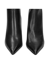 MARC ELLIS ME25 Hoher Stiefel aus Leder, 9 cm Absatz Schwarz - Damenschuhe - 5