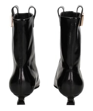 MARC ELLIS ME25 Stiefelette mit 3 cm Absatz aus Leder Schwarz - Damenschuhe - 2