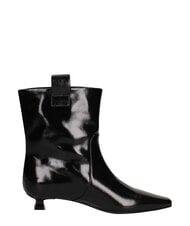 MARC ELLIS ME25 Stiefelette mit 3 cm Absatz aus Leder Schwarz - Damenschuhe - 4