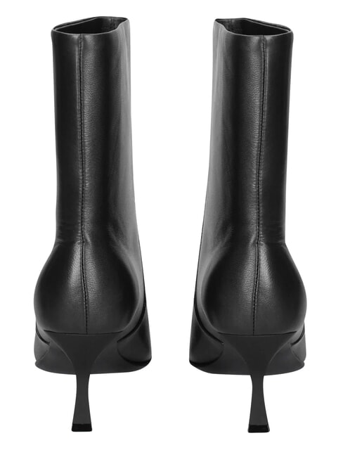 ME25 Lederstiefelette Schwarz - Damenschuhe