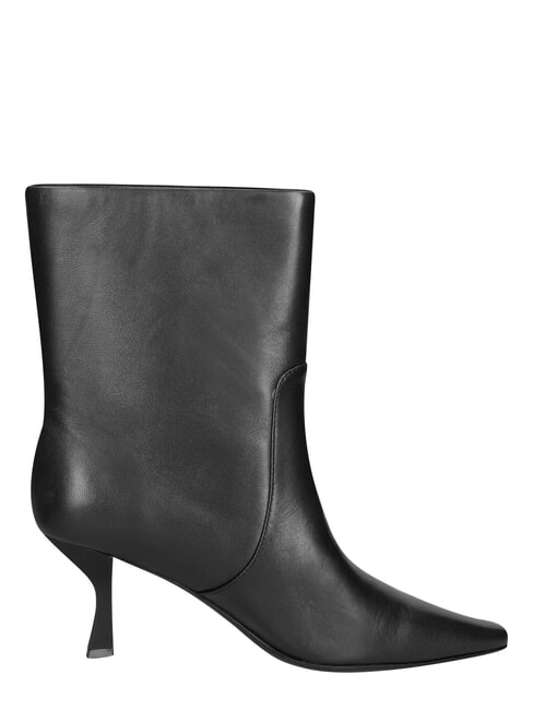 ME25 Lederstiefelette Schwarz - Damenschuhe