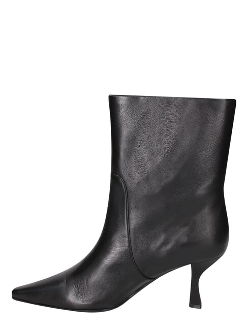 ME25 Lederstiefelette Schwarz - Damenschuhe