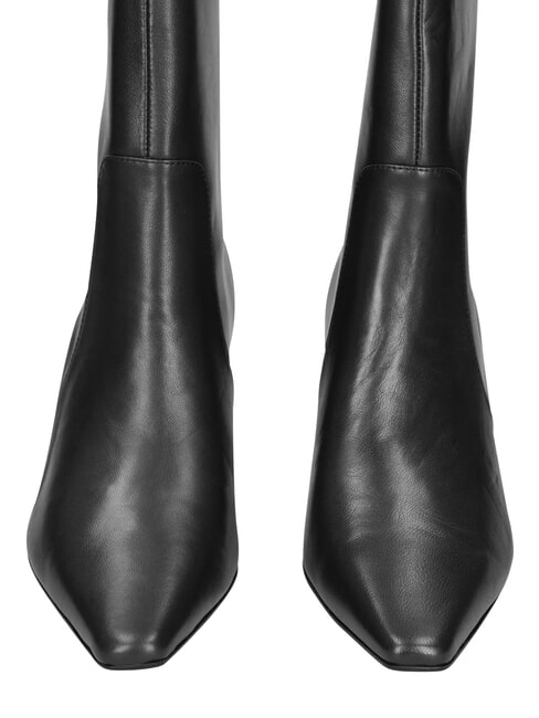 ME25 Lederstiefelette Schwarz - Damenschuhe