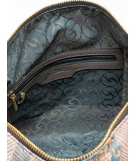 GATTINONI MAYA Maxi-Schultertasche Wilde Aquarellfarbe/ Dunkeltaupe - Damentaschen - 5