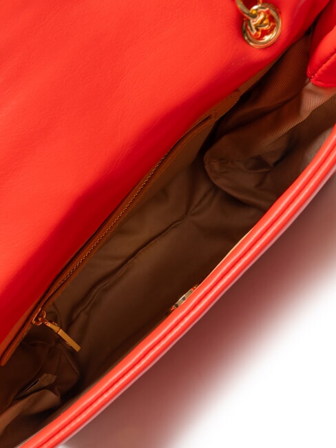 EMBOSSED Schultertasche / Umh&auml;ngetasche ROT - Damentaschen