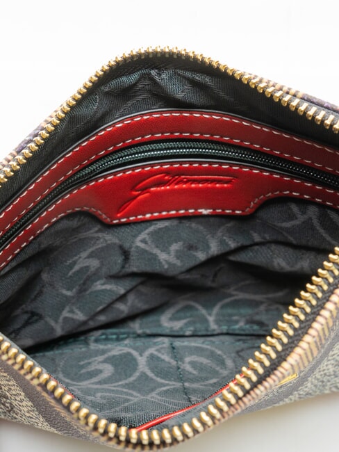 PLANETARIUM Clutch mit Manschette klassisch/ koralle - Damentaschen