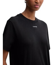 CALVIN KLEIN 20S CLASSIC LOGO Kurzarm-T-Shirt Schwarz - T-Shirts und Tops f&uuml;r Damen - 4