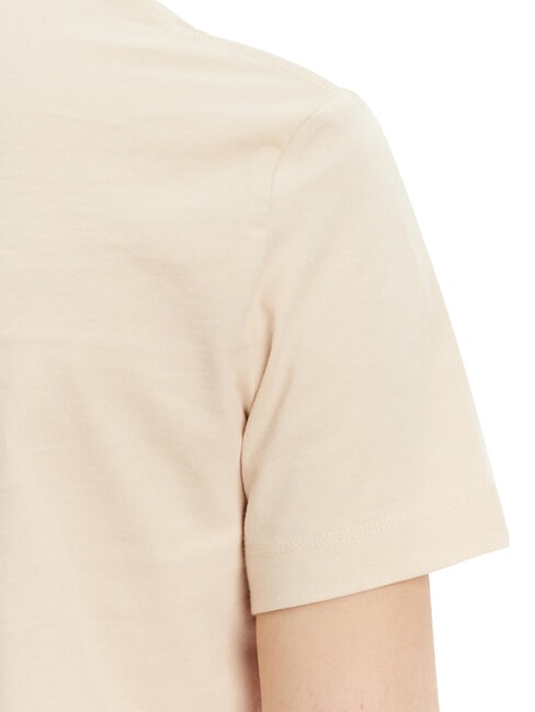 APPLIQUE REGULAR Kurzarm-T-Shirt Beige - T-Shirts und Tops f&uuml;r Damen