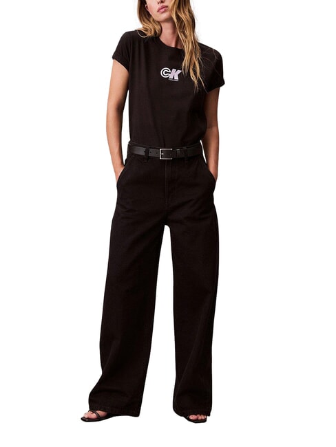 SS ARCHIVIE LOGO Kurzarm-T-Shirt Schwarz - T-Shirts und Tops f&uuml;r Damen
