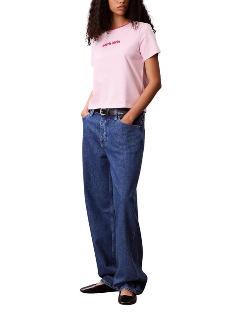 SS RETRO LOGO GRAPHI Kurzarm-T-Shirt Rosa - T-Shirts und Tops f&uuml;r Damen