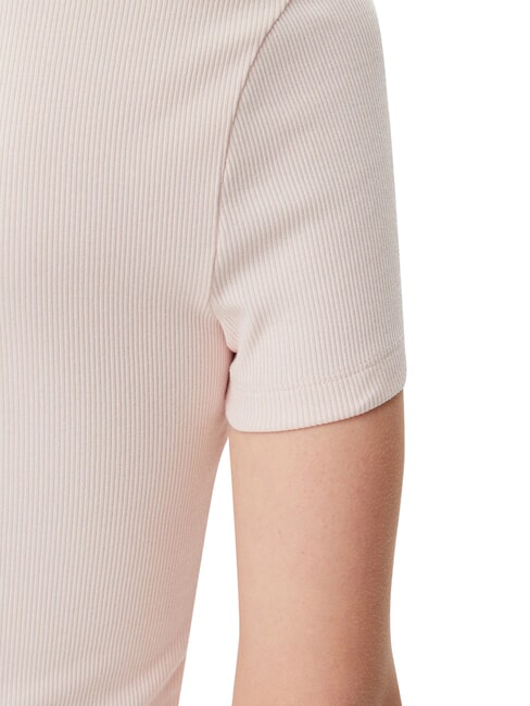 WOVEN LABEL Kurzarm-T-Shirt Rosa - T-Shirts und Tops f&uuml;r Damen