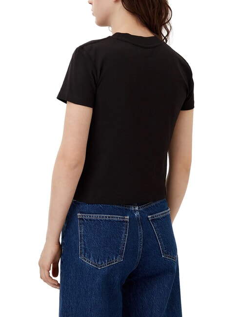 SCRIPT INSTITUTIONAL Kurzarm-T-Shirt Schwarz - T-Shirts und Tops f&uuml;r Damen
