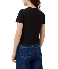 CALVIN KLEIN SCRIPT INSTITUTIONAL Kurzarm-T-Shirt - T-Shirts und Tops f&uuml;r Damen