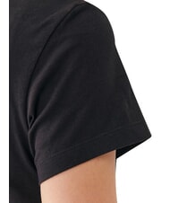 CALVIN KLEIN CORE INSTIT LOGO Kurzarm-T-Shirt Schwarz - T-Shirts und Tops f&uuml;r Damen - 4