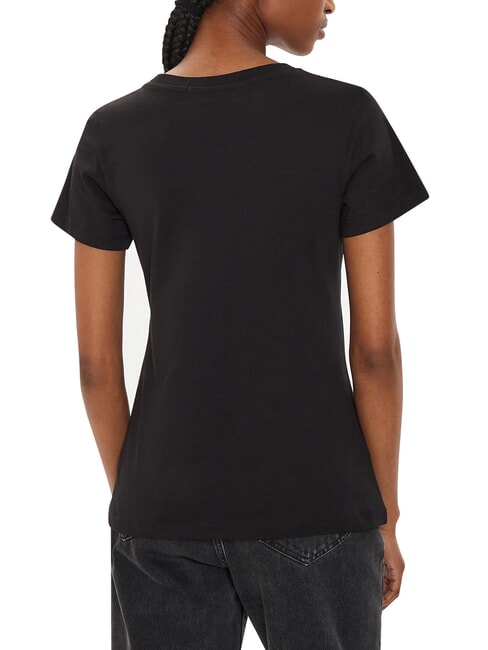 FADED MONOLOGO SLIM Kurzarm-T-Shirt Schwarz - T-Shirts und Tops f&uuml;r Damen