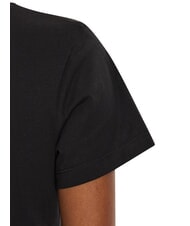 CALVIN KLEIN FADED MONOLOGO SLIM Kurzarm-T-Shirt Schwarz - T-Shirts und Tops f&uuml;r Damen - 5