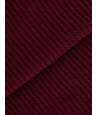 TOMMY HILFIGER TH FLAG Baumwoll-Beanie-M&uuml;tze mit Umschlag lila - M&uuml;tzen/H&uuml;te - 2