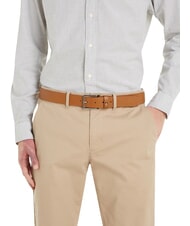 TOMMY HILFIGER OLIVER Lederg&uuml;rtel Cognac - G&uuml;rtel - 2