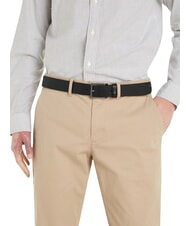 TOMMY HILFIGER OLIVER Lederg&uuml;rtel Schwarz - G&uuml;rtel - 2