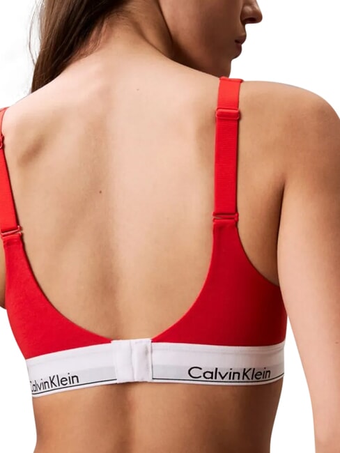 CK Leicht gepolsterter BH Rot - BHs Damen
