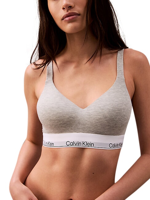 CK Leicht gepolsterter BH grau - BHs Damen