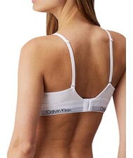 CALVIN KLEIN CK Bralette-BH aus Stretch-Baumwolle Wei&szlig; - BHs Damen - 2