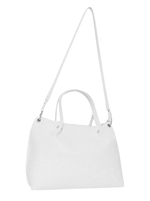 MILA Handtasche, mit Schultergurt cremefarben - Damentaschen