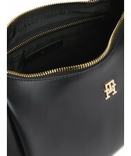 TOMMY HILFIGER TH ESSENTIAL Schultertasche mit Schultergurt Schwarz - Damentaschen - 4