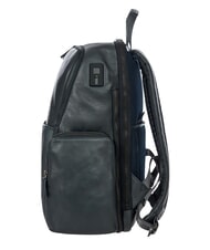 BRIC&rsquo;S TORINO 15-Zoll-Laptop-Rucksack aus Leder Marine - PC-Rucks&auml;cke - 4