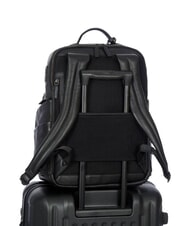 BRIC&rsquo;S TORINO 15,6-Zoll-Laptop-Rucksack aus Leder Schwarz - PC-Rucks&auml;cke - 6