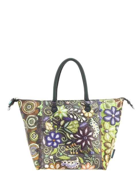 G3 PLUS LARGE MULTICOLOR Verwandelbare flache Einkaufstasche mehrfarbig - Damentaschen