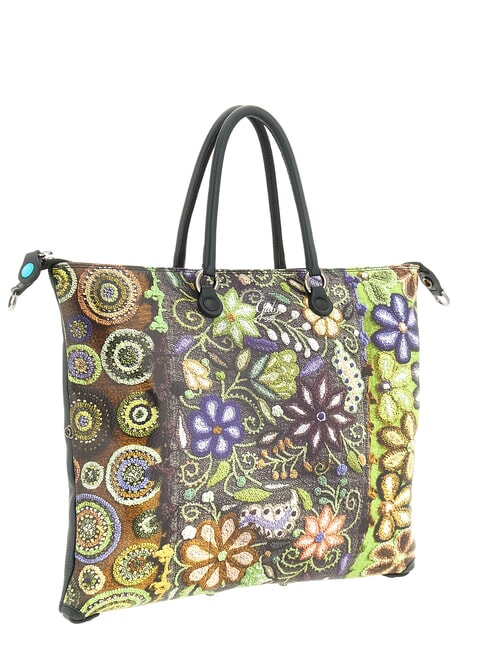G3 PLUS LARGE MULTICOLOR Verwandelbare flache Einkaufstasche mehrfarbig - Damentaschen