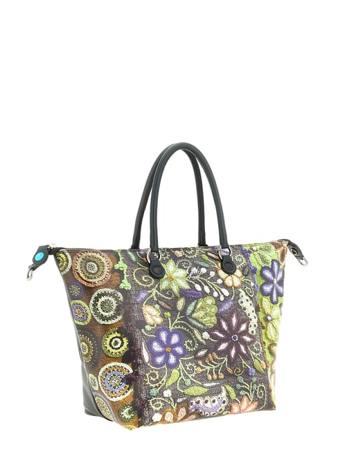 G3 PLUS LARGE MULTICOLOR Verwandelbare flache Einkaufstasche mehrfarbig - Damentaschen