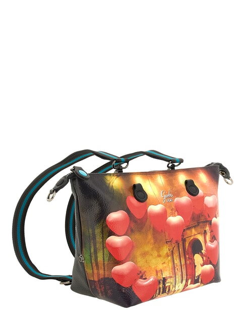 G3 PLUS MEDIUM MULTICOLOR Verwandelbare flache Einkaufstasche mehrfarbig - Damentaschen