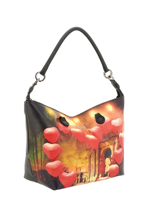 G3 PLUS MEDIUM MULTICOLOR Verwandelbare flache Einkaufstasche mehrfarbig - Damentaschen