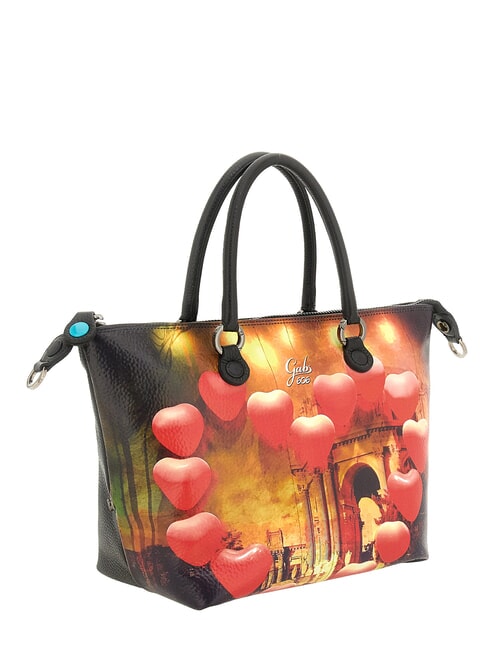 G3 PLUS MEDIUM MULTICOLOR Verwandelbare flache Einkaufstasche mehrfarbig - Damentaschen