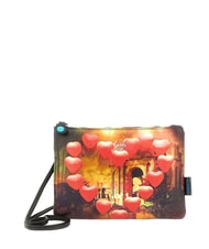 GABS BEYONCE MULTICOLOR M Clutch aus Leder mit Schultergurt - Damentaschen