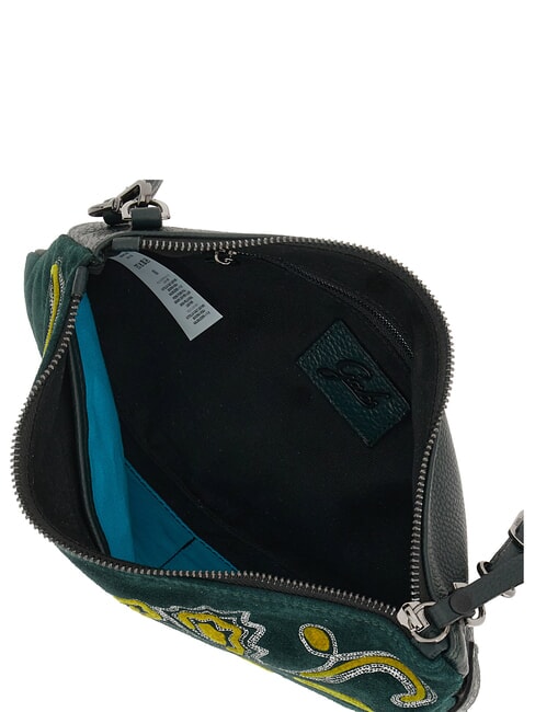 BEYONCE Clutch mit Schulterriemen aus Leder Tanne - Damentaschen