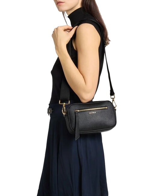 JINNY Mini-Schultertasche Schwarz - Damentaschen