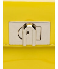 FURLA 1927 Handtasche mit Schulterriemen Kanarienv&ouml;gel - Damentaschen - 4