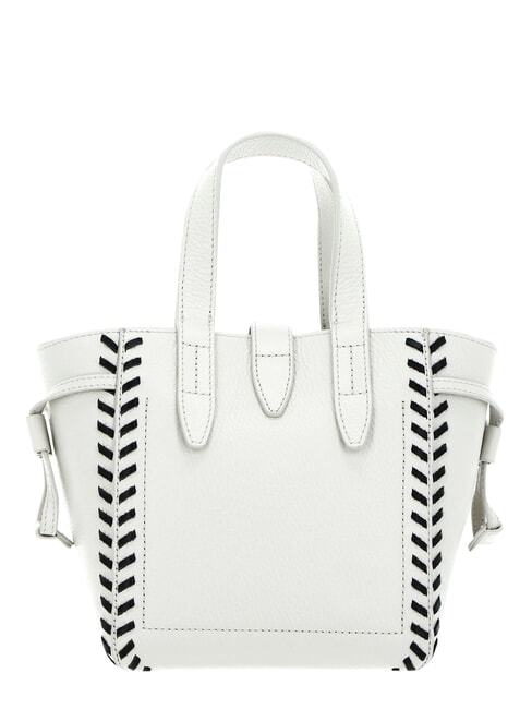 NET Mini-Handtasche mit Schulterriemen Marshmallow + schwarz - Damentaschen